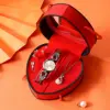 5 piece set-watch necklace earrings ring gift box-t118k-5