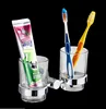 Porte-gobelet double en acier inoxydable