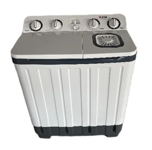 XPB72-2009SVB 7.2KG Electric Mini Portable Compact Semi Automatic Twin Tub Washing Machine with Dryer for Household Use