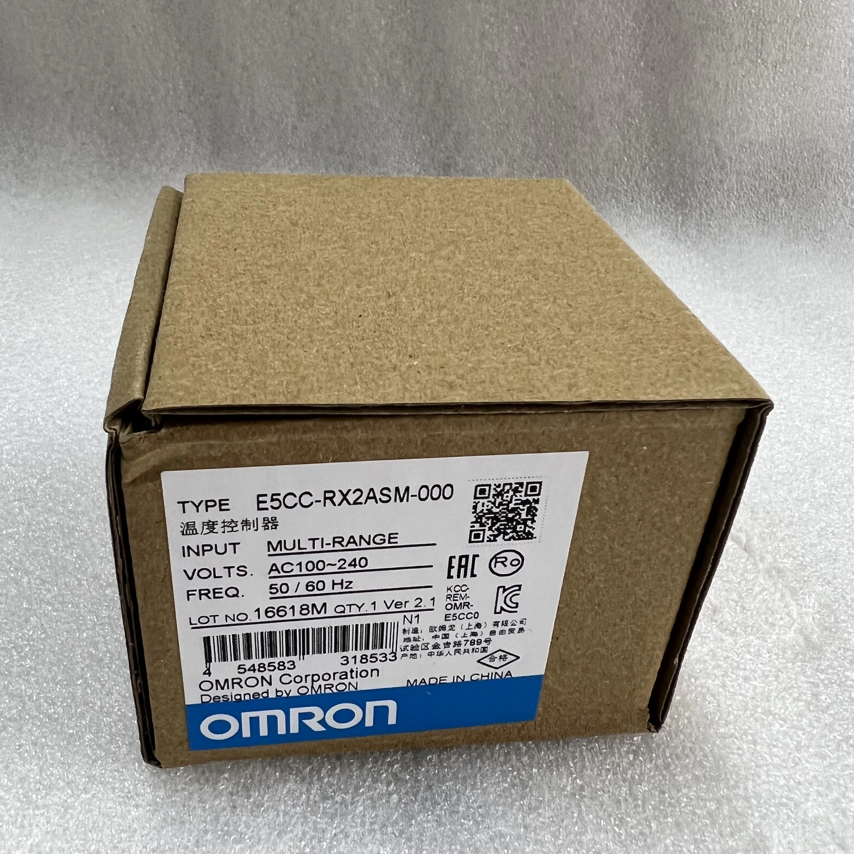 Omron Temperature Controller E5CC-RX2ASM-000
