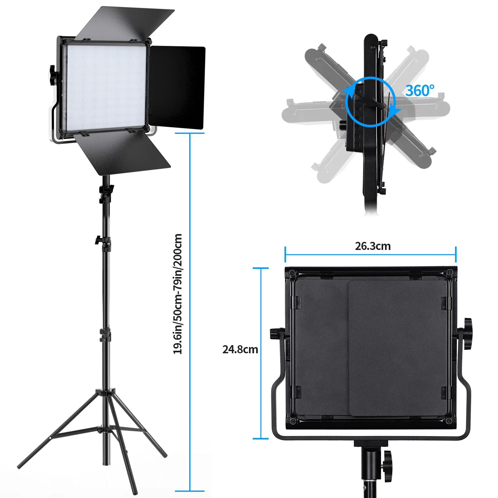 led studio lampen