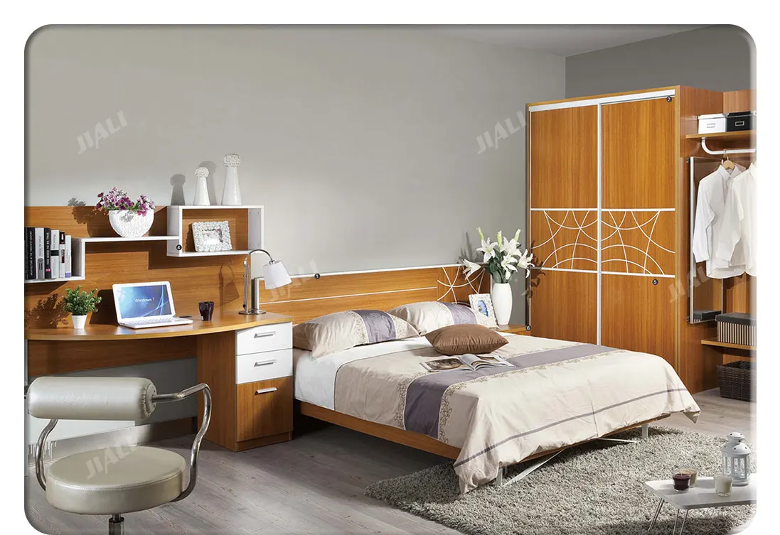 Design Teenager Children Single Bed Bedroom Furniture Set For Children