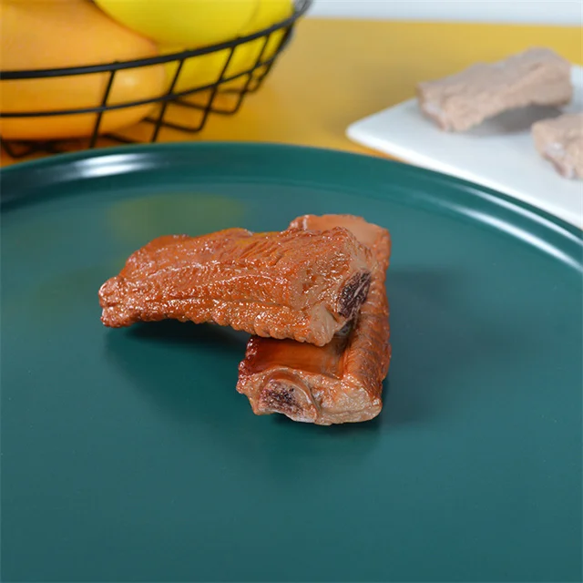 Симулятор еды отбивные детские игрушки симуляция запасных ребер ложка игрушки