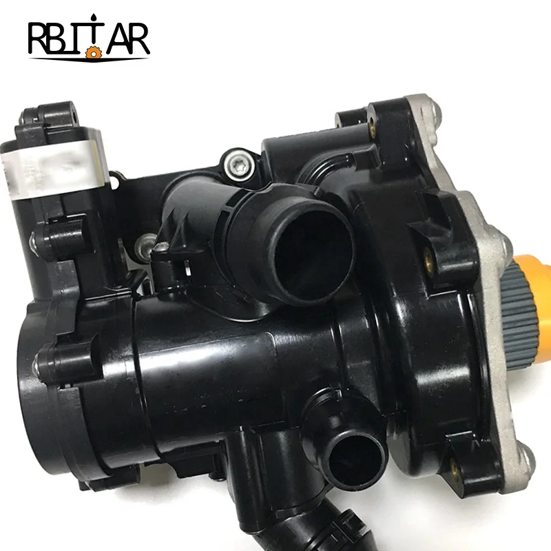 Car Thermostat Housing Assembly Electric Water Pump For Audi 06l121111 ...