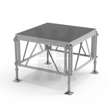 Adjustable Aluminum Wooden Portable Stage Truss Display for Multifunctional Indoor and Outdoor Activities