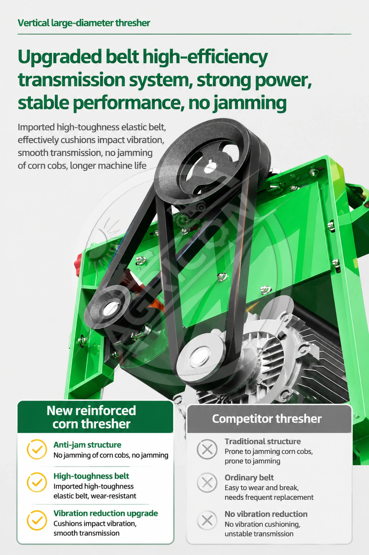 Corn Sheller & Peeler 1500kg/h