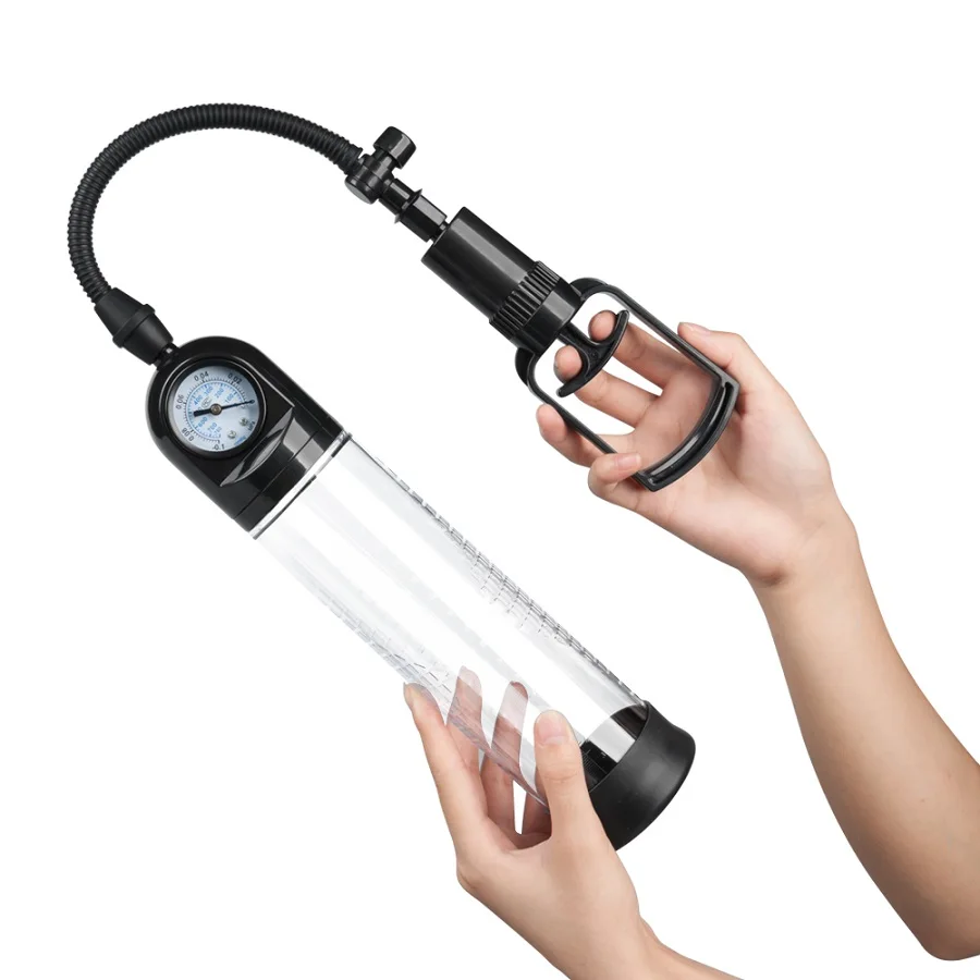 HM  Penis Pump with Instrument Board Sex Toys for Qatar in Uae Online Shopping Penis Vacuum  Enlargement Pump