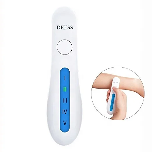 Smart Portable Fitzpatrick Scale Skin Reader Facial Analyzer Tone Sensor for Permanent Plasma Laser Beauty Treatments on Face