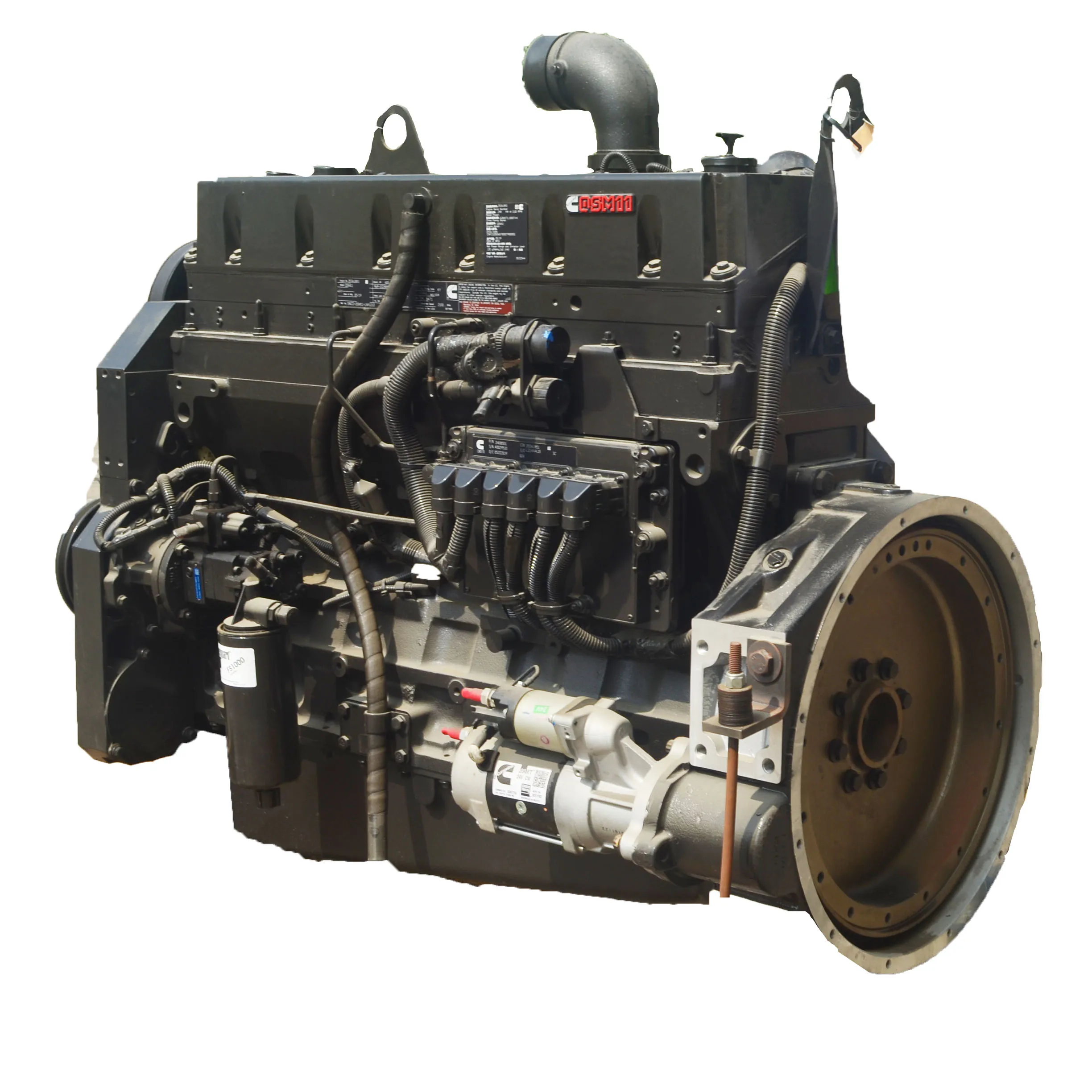 10.8l рядный 6-цилиндровый четырехтактный двигатель с воздушные охлаждением Qsm11 дизельный Cummins