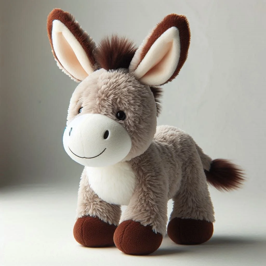 EN71 CE Factory Direct Custom Plush Donkey Wholesale Cheap Stuffed Animal Soft Toy Plush Donkey
