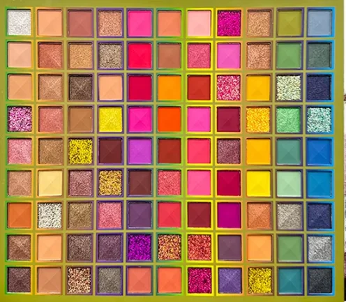 Wholesale HK 63 Color Custom Eyeshadow Palette Private Label