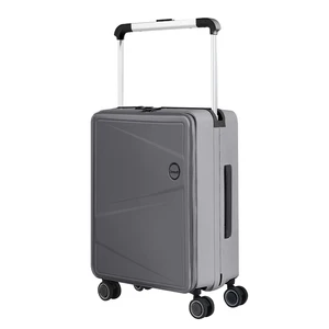 3-Piece Spinner Luggage Set with TSA Lock Eco-Friendly PP Material Aluminum Trolley-Luxury Carry-On Suitcases