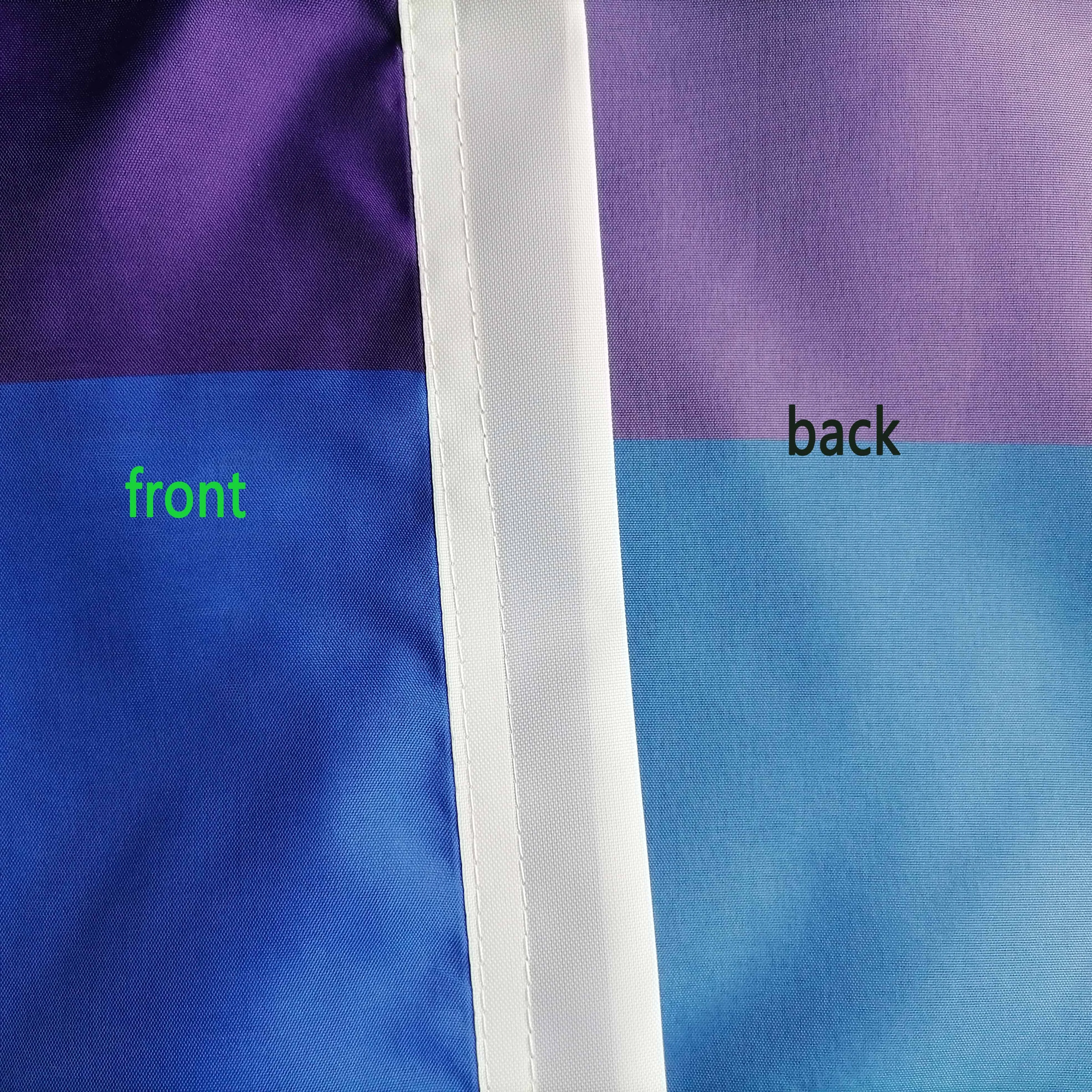 Bandera Trans Bandera Del Orgullo Pansexual 3x5 Pies - Anley Fly Breeze, Poliéster, Colores Vivos Bandera Anley Fly Breeze