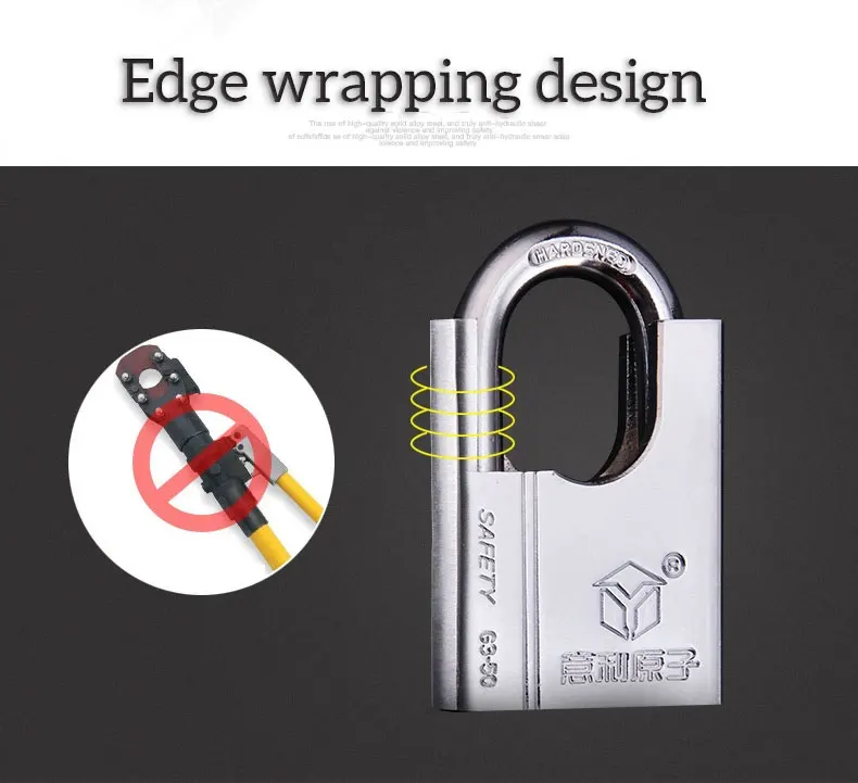 Factory Wholesale Candado Custom Lock Top Pad Lock High Safety Padlock