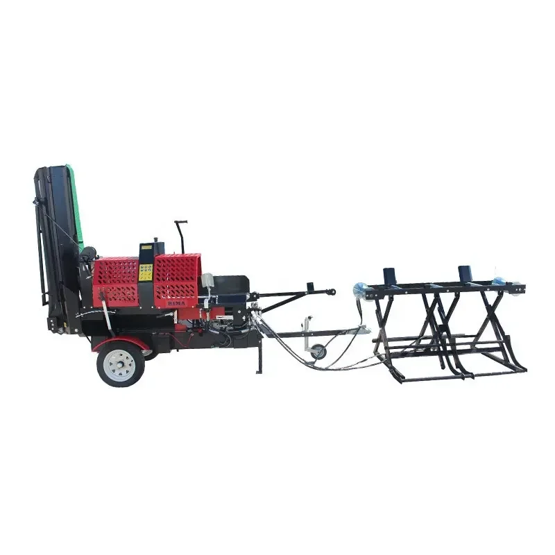 RIMA Farm Manual Saw Cutting Log Splitter Small Firewood Processor for Sale