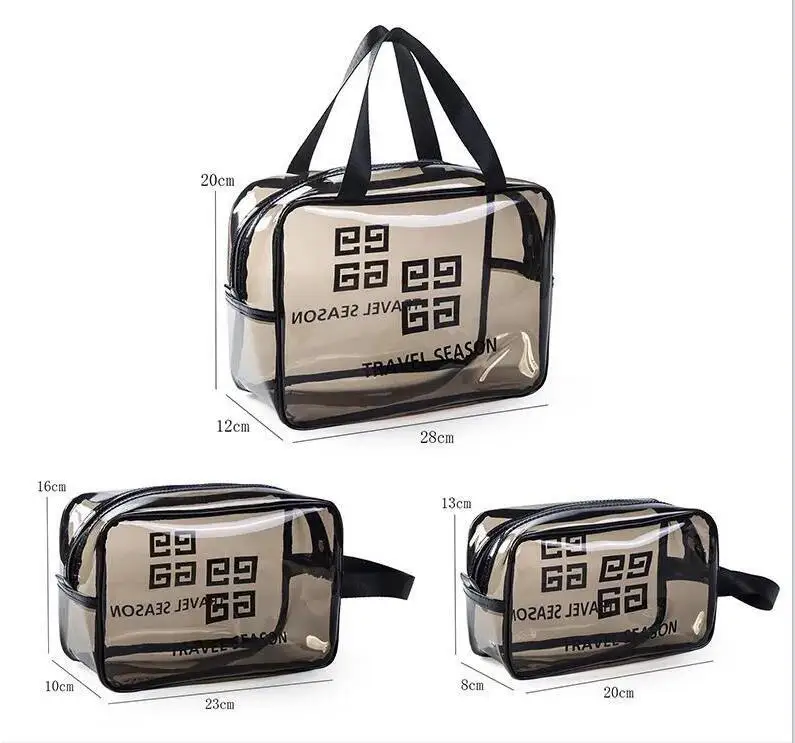 Travel Transparent Cosmetic Bag Pvc 