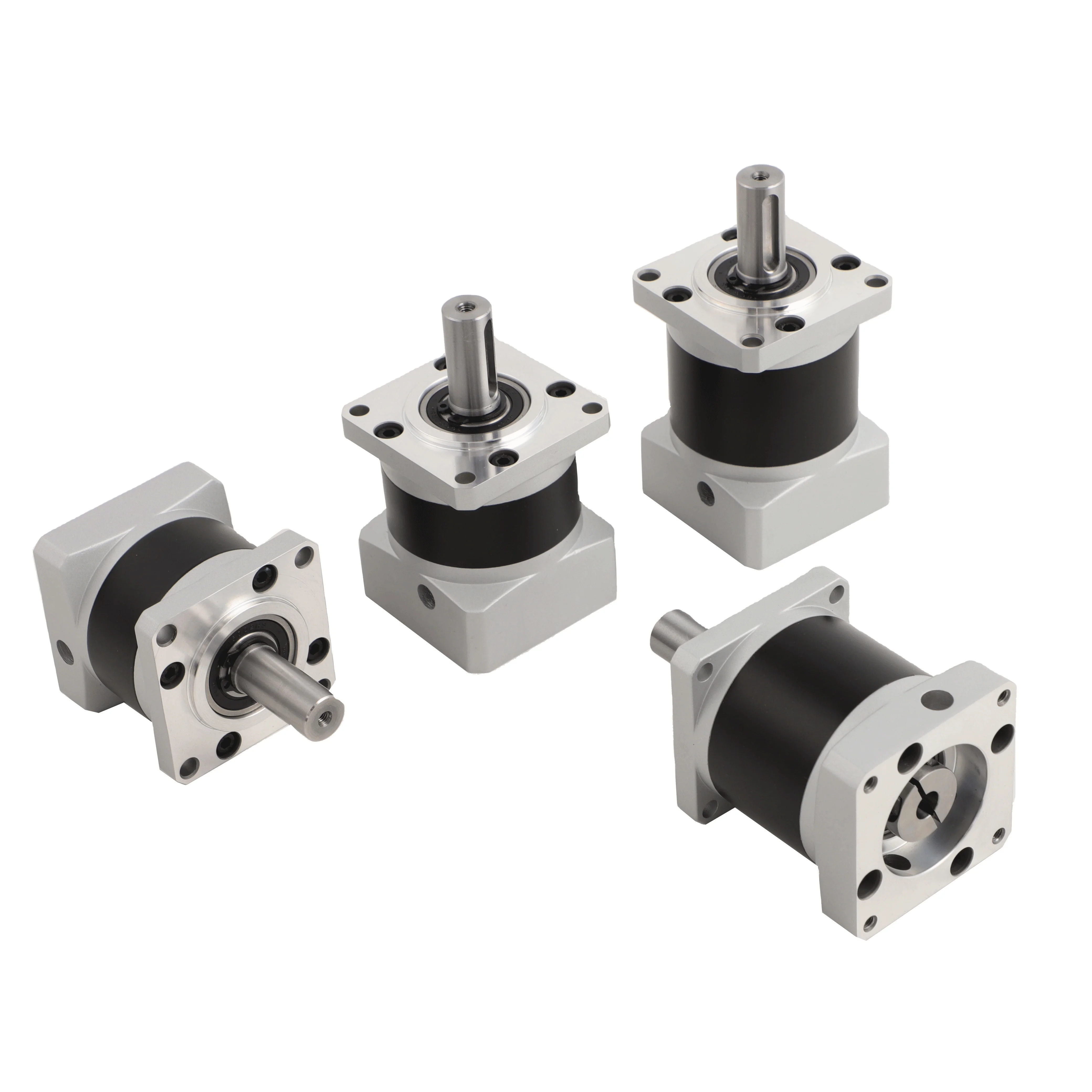  Custom Servo 57mm Reductor Ratio 4 5 7 10 Double Step Transmission Gearbox 57 Flange Powder Metallurgy Speed Reducer