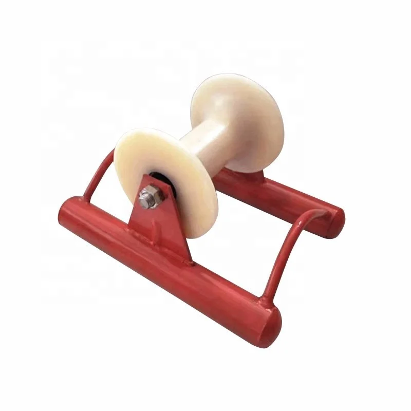 Single Wheel Straight Line Transmission Cable Pulley Roller with Nylon Roller Aluminum Roller