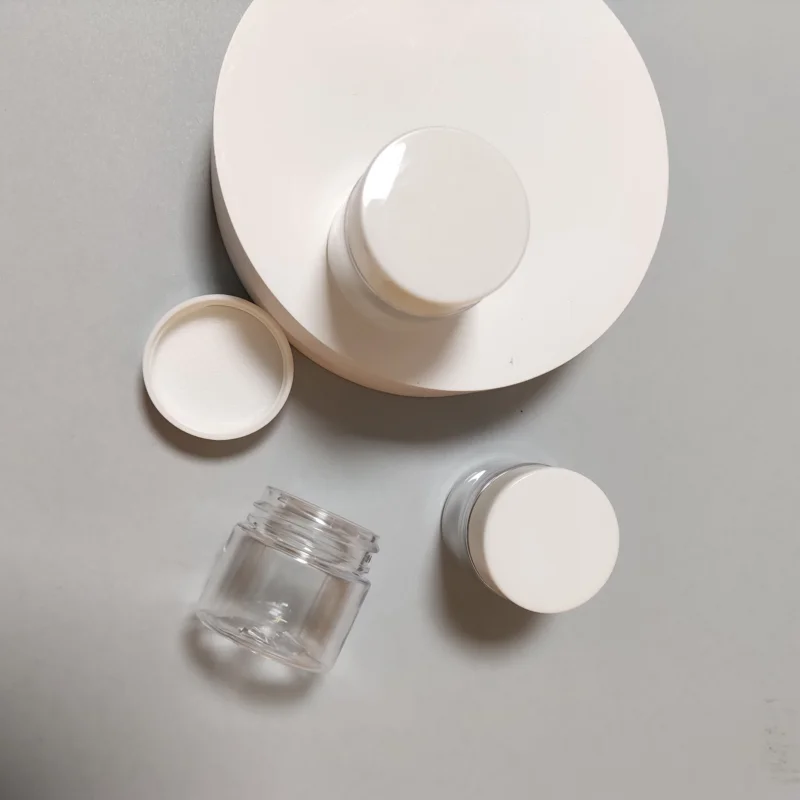 New Custom Deluxe 3 ml to 30 ml Scrub Cream Jars Plastic Cosmetic Packaging Containers