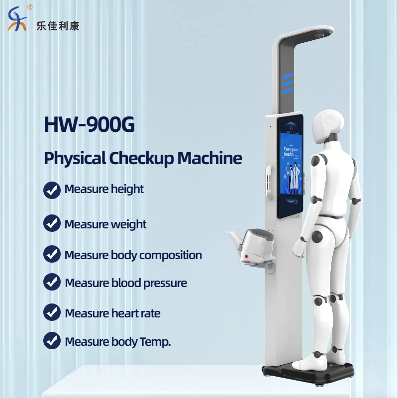 Professional Body Fat Measurement Digital Scale With Bioimpedance Analyzer
