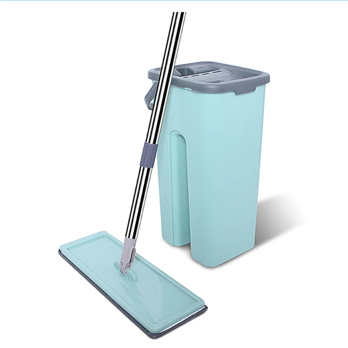 China suppliers Cheap Price High Quality Dry And Wet Mop Household Flat Mop And Bucket Set
