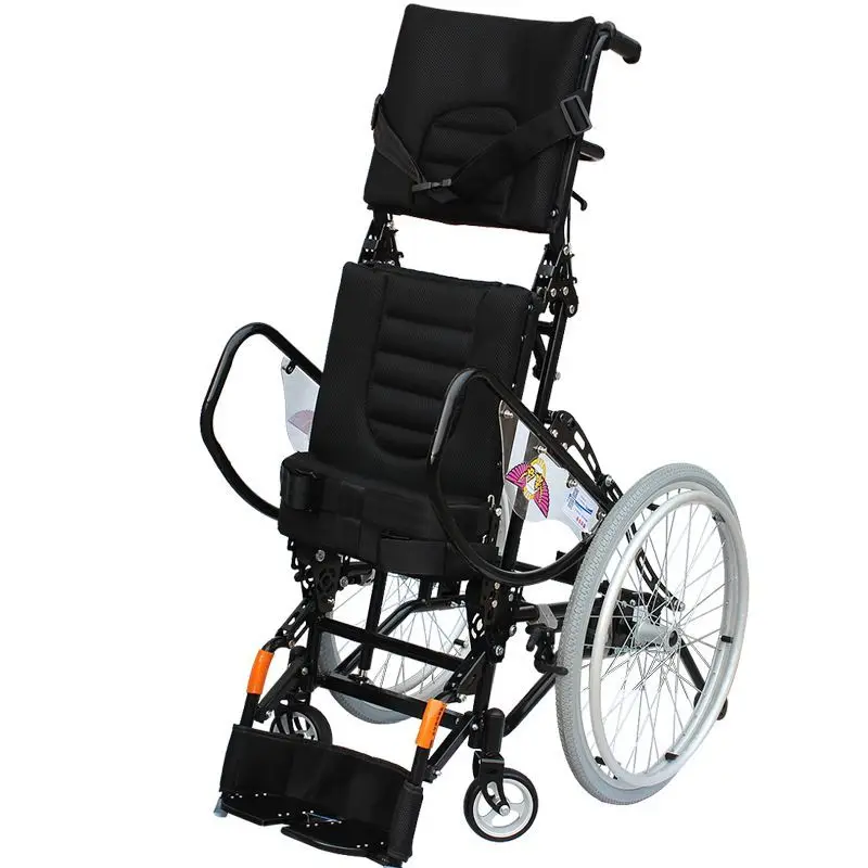 Manufacturer Manual Standing Assisted Wheelchair for Disabled People Lift up Train Legs Wheelchair Walker for Adults & Seniors