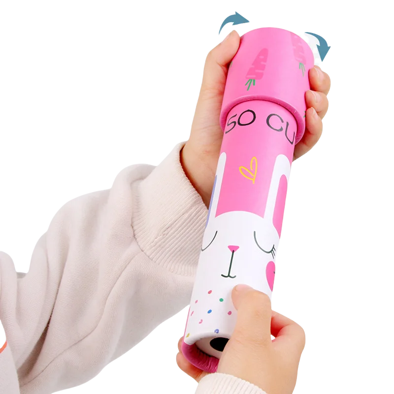 Красочный вращающийся бумажный калейдоскоп игрушка рекламный подарок на день рождения для детей