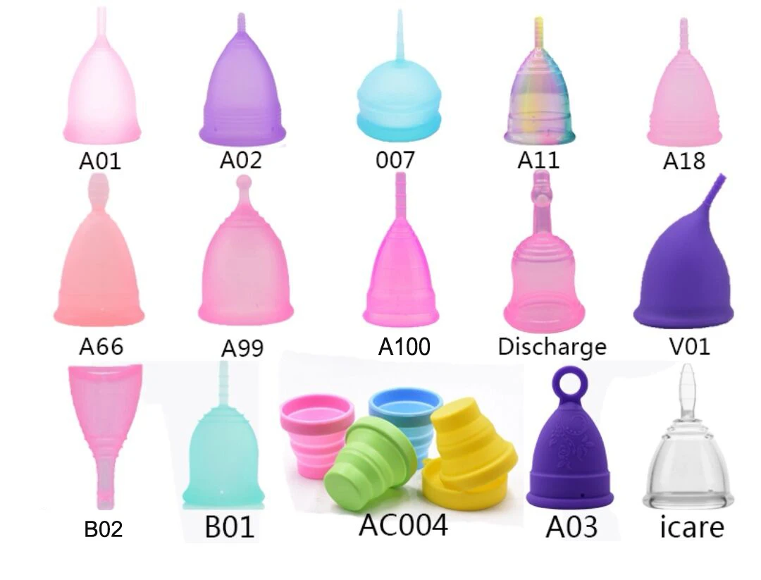 Ecofriendly Reusable Menstrual Cup High Quality Medical Grade Silicone Lady Menstrual Cup