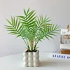 Botella de burbujas cuadrada de palma de areca