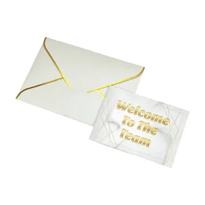 Small Coin Envelopes Kraft Paper Self-Adhesive Wallet & Gift Envelopes for Coins with Custom Logo