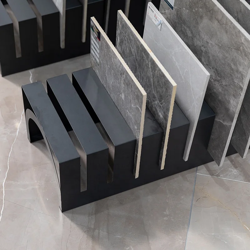 Retail Floor Ceramic Tiles Display Rack Stand Stone Marble Tile Sample ...
