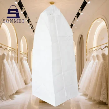 Top Quality Best Selling Custom Thick Non Woven  Wedding Bridal Gown Bag