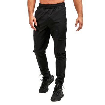 OEM&ODM Hot Selling Men's Joggers Color Black Slim Fit Sportswear Pants Custom Logo Fabric Color Jogger Pants