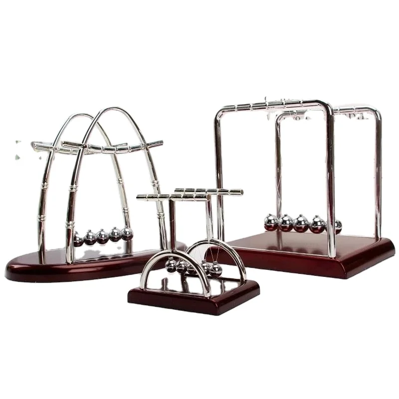 Balancier De Newton – Boules En Métal – Mouvement Perpétuel – Décor Bureau – Neuf