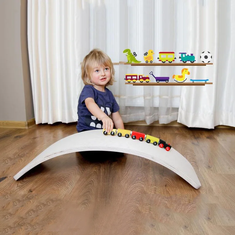 Wooden Seesaw Balance and Fun for Kids Indoors Out
