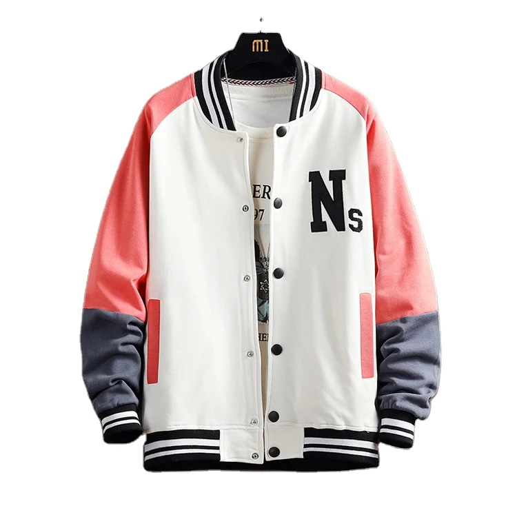 Wholesale OEM Embroidery Chenille Patches Jaket Jacket Baseball Jeket  Custom Leather Streetwear Bomber baseball Letterman Jacket For Men From  m.