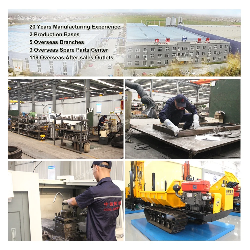 China Mini Hydraulic Crawler Dumper for Swamp