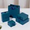 Boîte à tiroirs bleu océan
