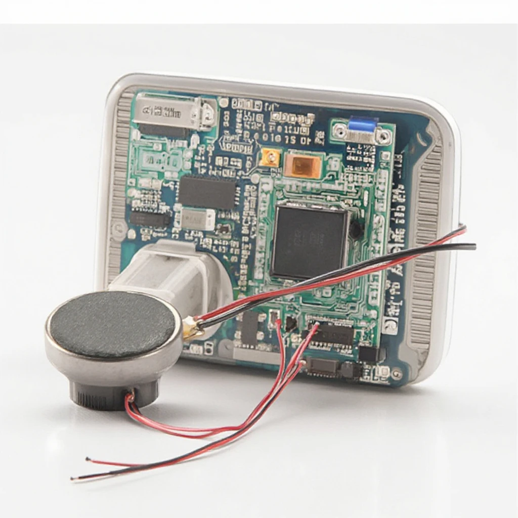 JL-A0820 Single-Phase DC Coin Vibration Motor Brush Commutation Permanent Magnet for Smart Bluetooth Devices Toys Haptic