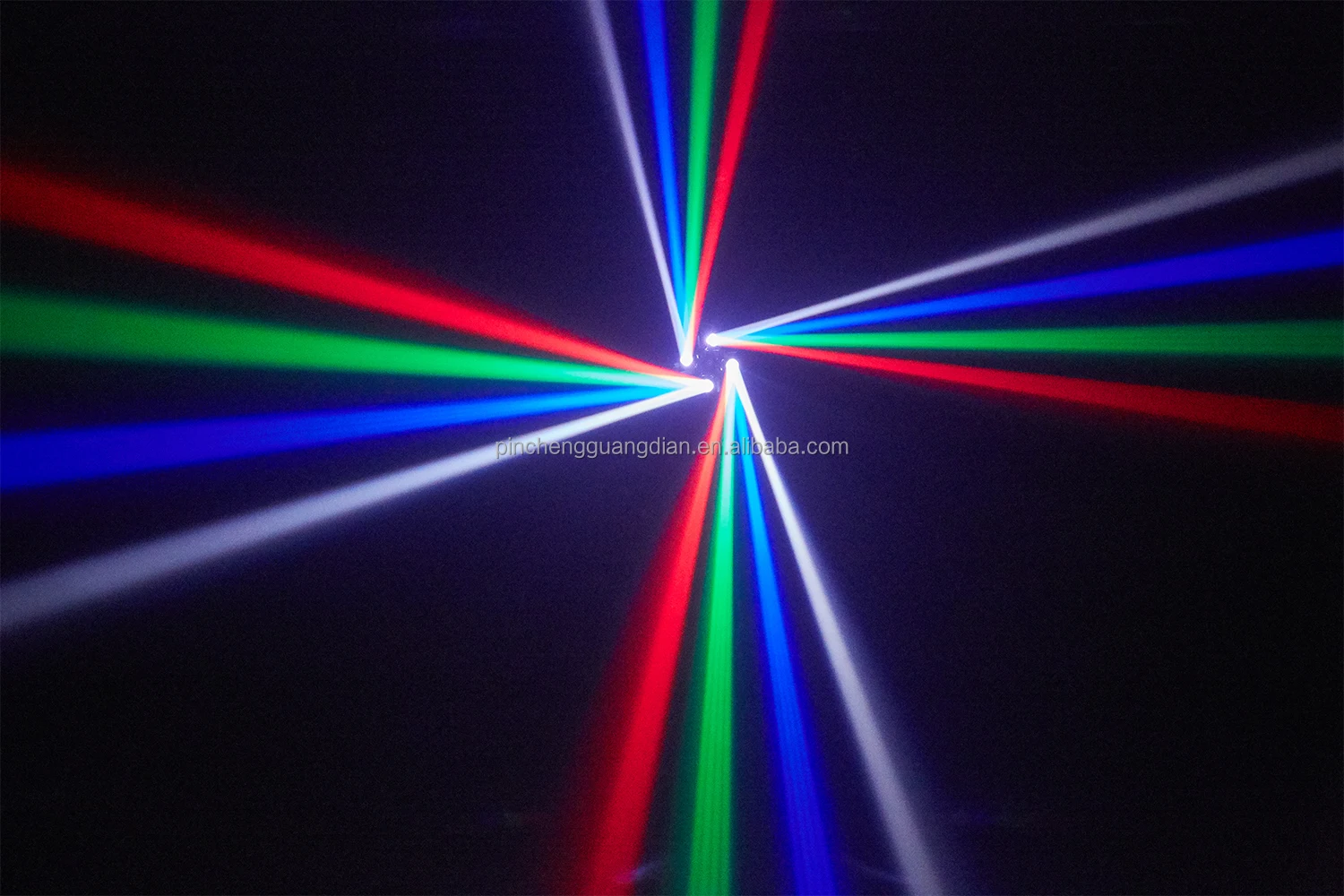Mini 4 Armed King Kong 5In1 Laser Strobe Dmx Light 48W Led Moving Head Light With Remote Control