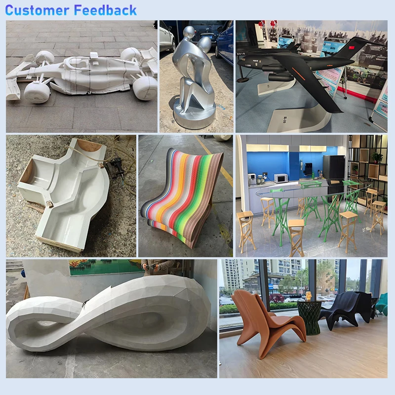 Large Format 2000mm Pla 3d Printer High Accuracy Car Part Furniture Sculpture 3d Printing Machine