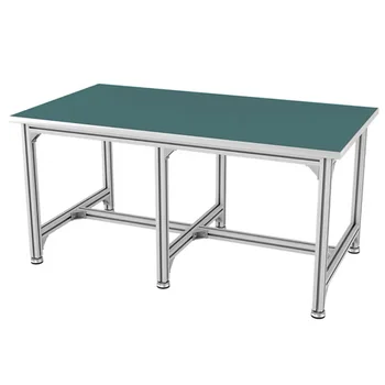 Customized Big Heavy Duty Aluminum Frame Workbench Working Table