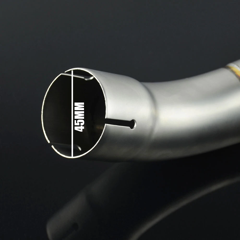 Выхлопная труба для мотоцикла JFG из нержавеющей стали для Yamaha YZF R3 R25