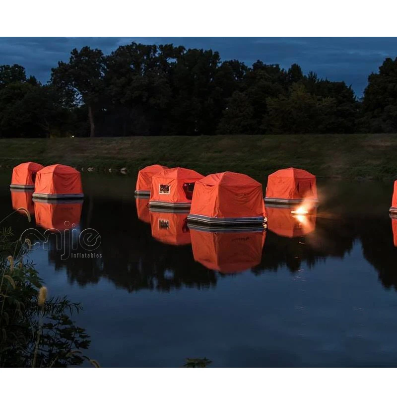 Inflatable Raft Prepper Inflatable Fishing Raft Boat with Tent - Perfect for Camping