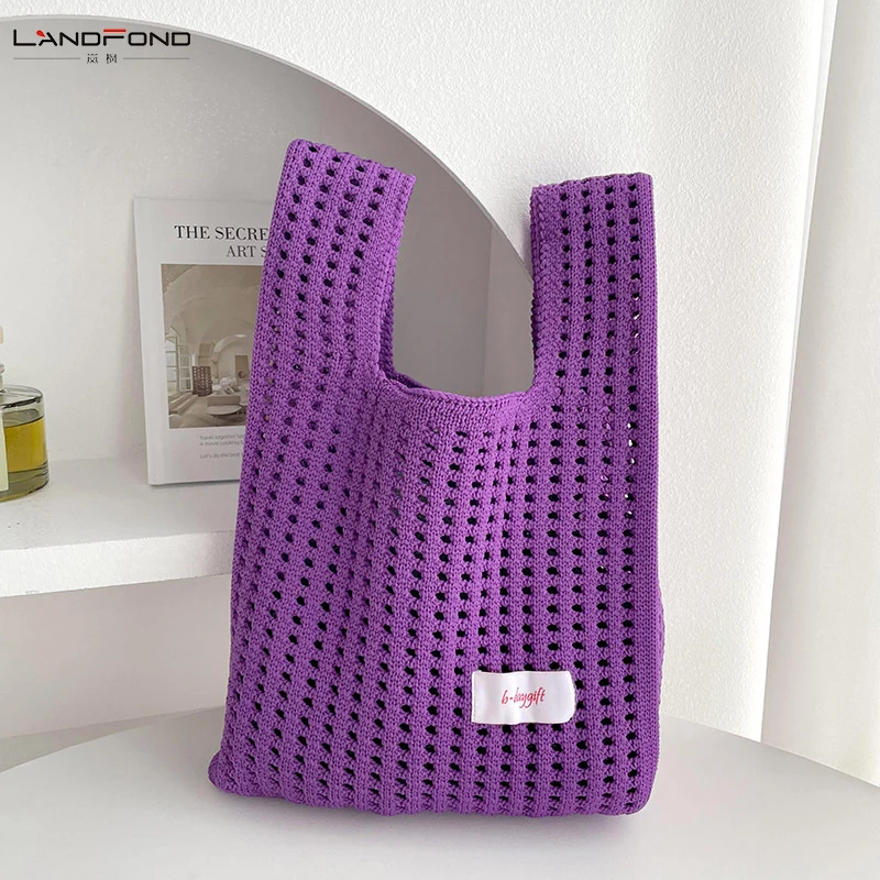 Landfond Accessory Colour Print Shoulder Bag For Women Fashion Tote