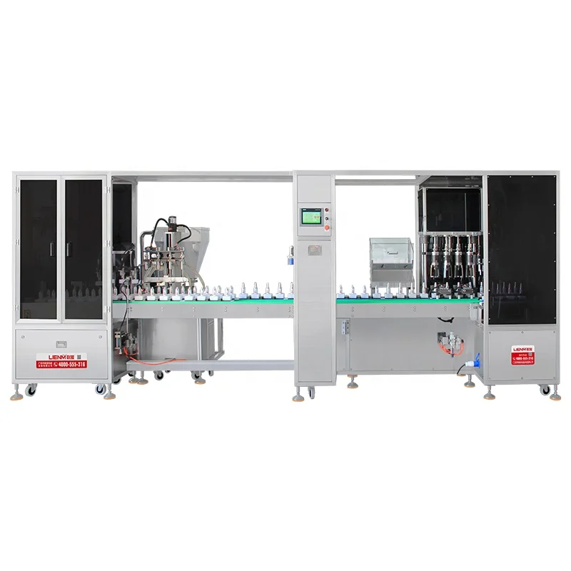 Лидер продаж, автоматическая линия для розлива шампуня, лосьона, косметическая машина для розлива крема и жидкости для розлива бутылок 10 мл