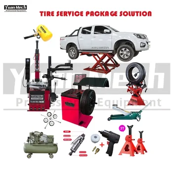 Tyre Shop Equipment and Tools Tire Changer Wheel Balancer Combo
