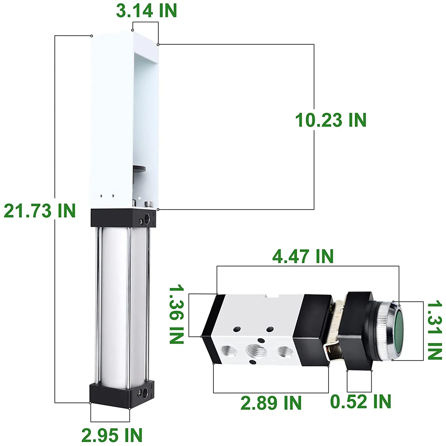 Can Crusher - Soda Can Crusher - Electric Can Crusher Push Valve