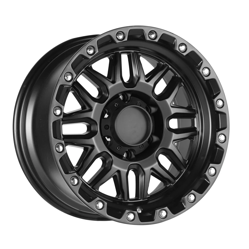 8122 17x8 6x139 Llantas Aro R17 Black Jante Alu 17 Inch 6x139,7 внедорожные диски Mags, литые диски 17 дюймов, 6 отверстий