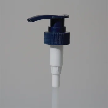 Factory Wholesale Preferential Prices In Stock Empty PP Blue 33/410 Screw Lock Plastic Dispenser Shampoo Lotion Pump